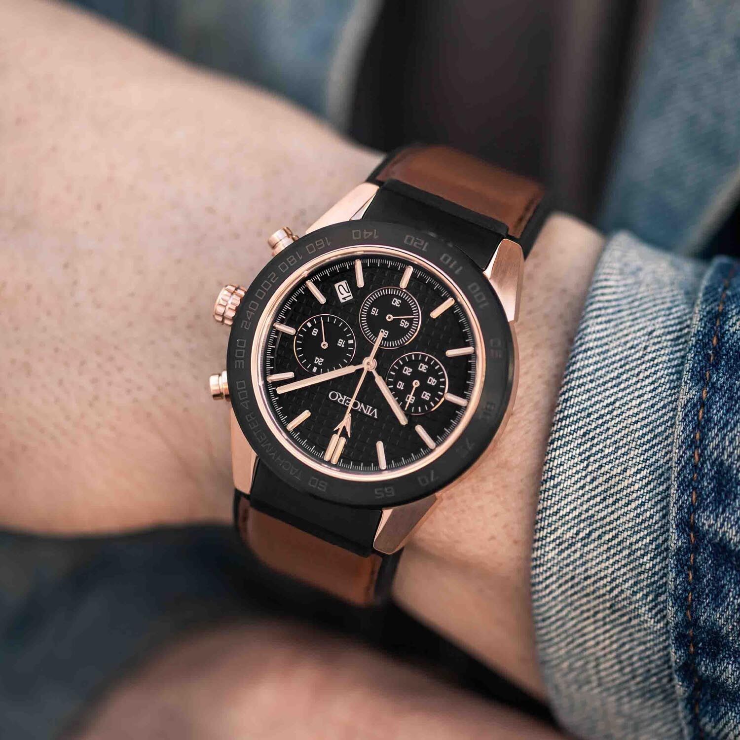 Vincero Rogue - Rose Gold Rg-Bro-X07