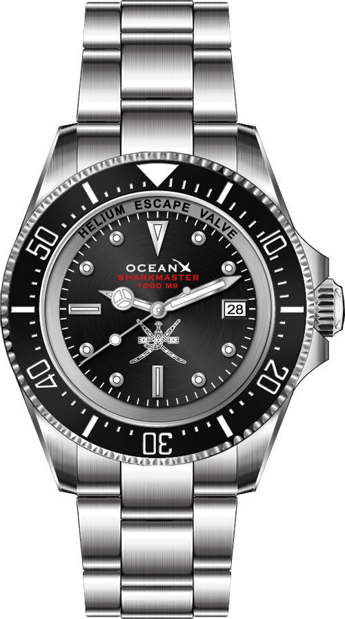 OceanX Sharkmaster 1000 M9 Omani Khanjar Limited Edition (100 pieces worldwide) SMS1002M9