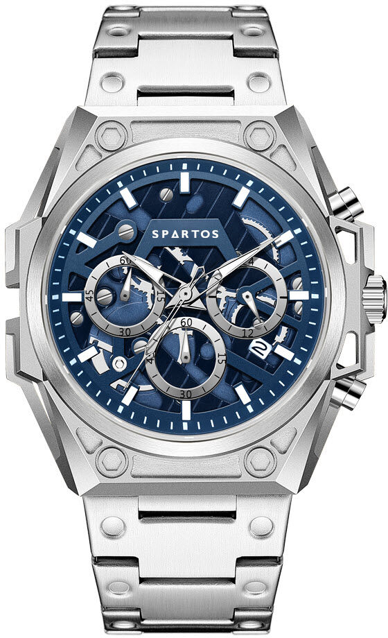 Spartos FX Skeleton Sapphire Chronograph SPW7901