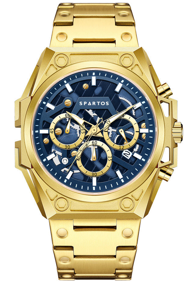 Spartos FX Skeleton Sapphire Chronograph SPW7902