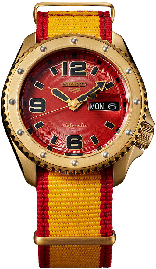 Seiko 5 X Street Fighter Zangief Limited Edition (9999 pieces worldwide) SRPF24K1