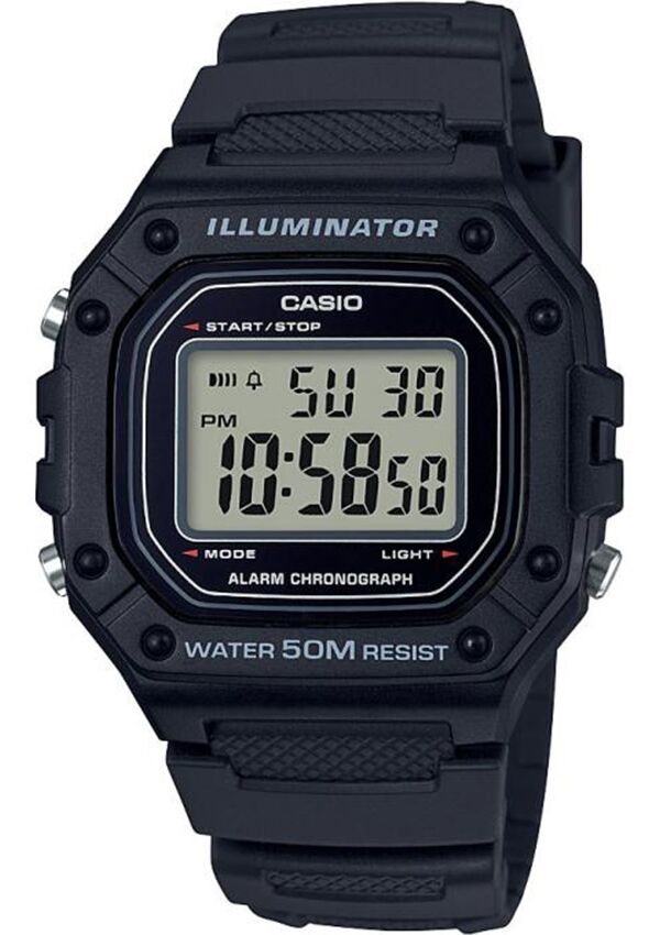 Casio Digital majestet - Casio Classic W-218H-1AVEF