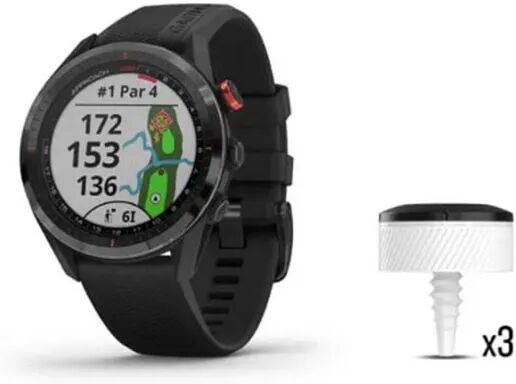 Garmin Approach S62 / Ct10 Bundle Golfklokke Med Gps Svart