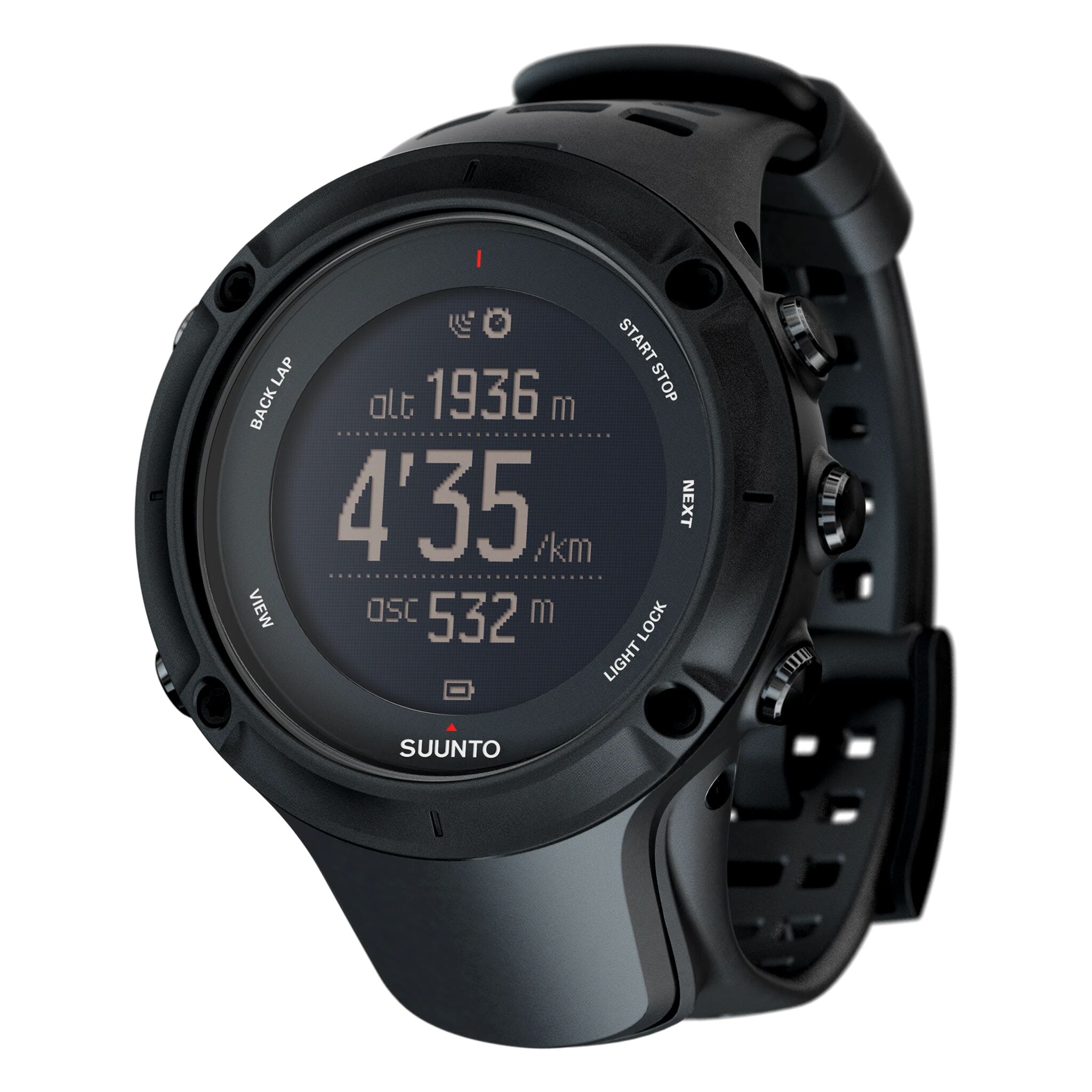 Suunto Ambit3 Peak Black (HR), pulsklokke med GPS NS BLACK