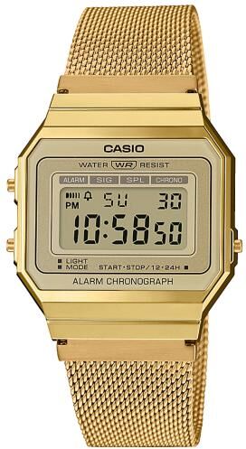 Casio Relógio Casio Vintage 82 New Slim Vintage (bracelete Dourada)