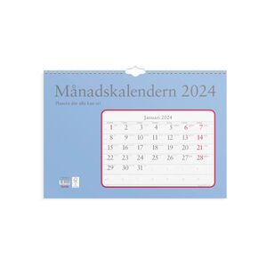 Burde Månadskalendern 2024