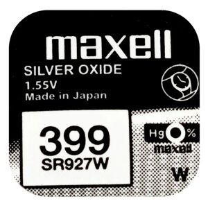Maxell SR927W silveroxidbatteri 399