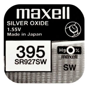 Maxell SR927SW silveroxidbatteri 395