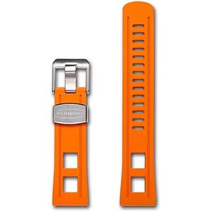 Crafter Blue CB01 Universal Strap Orange gummiarmband 22 mm