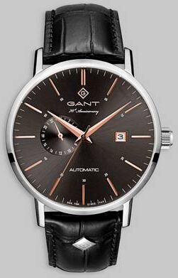 Gant Klocka Park Hill Automatic Black/grey Svart  Male Svart