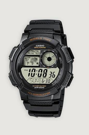 Casio Klocka Casio Classic Svart  Male Svart