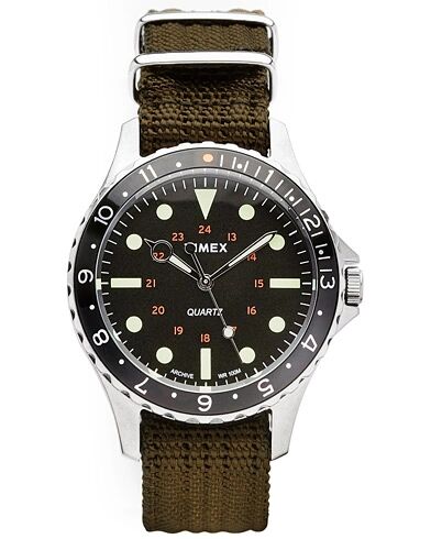 Timex Navi Harbor Steel/Black Dial