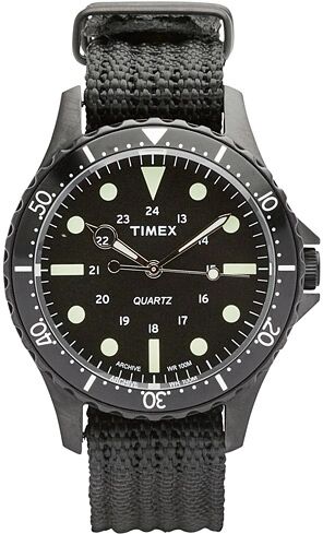 Timex Navi Harbor Black/Black Dial