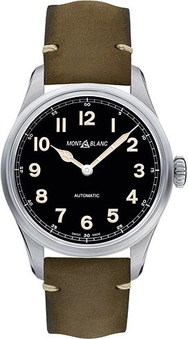 Montblanc 1858 Steel Automatic 40mm Black Dial