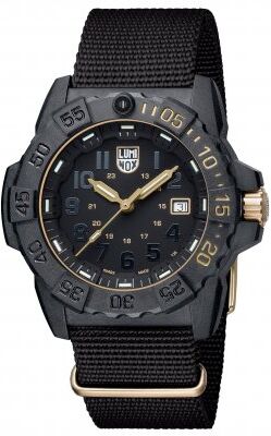 Luminox Navy SEAL 3501 Gold Set