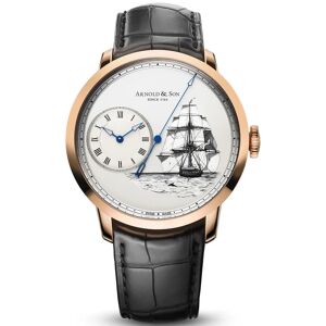 Archive Arnold & Son Watch Metiers D'Art Beagle Set - Silver
