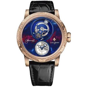 Archive Louis Moinet Watch Spacewalker Rose Gold Hand Engraved Limited Edition