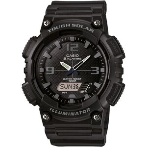 Casio AQ-S810W-1A2VDF Tough Solar Analog-Digital Black Resin Men's Watch 47 mm