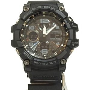 Casio G-SHOCK Watch GWG-100-1AJF MUDMASTER Radio Solar Black Big Face Ana-Digi Men's World Time ITA6GTK64E2F RK1049D