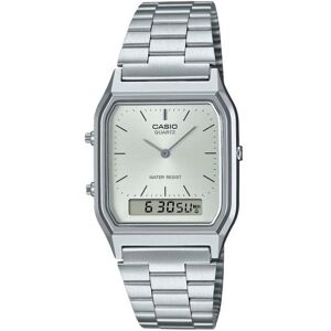 Casio Vintage Analog Digital White Dial Quartz AQ-230A-7A Women's Watch