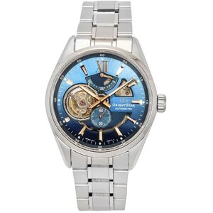 Orient Star Contemporary Limited Edition Open Heart Blue Dial Automatic RE-AV0122L00B 100M Men's Watch With Extra Strap