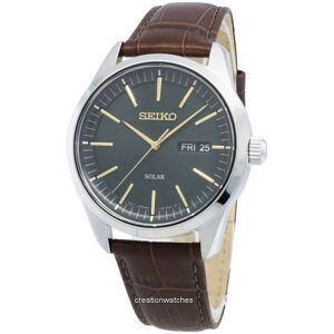 Seiko Conceptual SNE529P SNE529P1 SNE529 Analog Solar Men's Watch