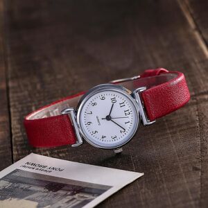 enchanting Women's Casual Quartz Leather Band Newv Strap Watch Analog Wrist Watch