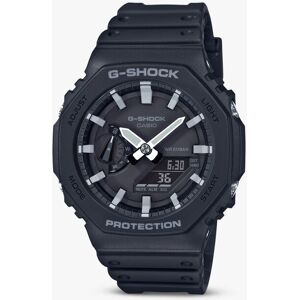 Casio Men's G-Shock Day Resin Strap Watch - Black Ga-2100-1aer - Male