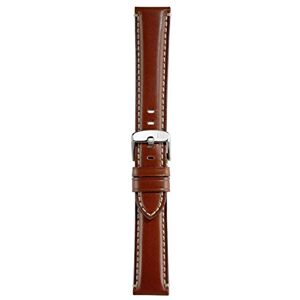 Morellato Unisex Watch Strap, MANUFATTI Collection, mod. Giorgione, Made of Genuine Calfskin Leather - A01X4272B12