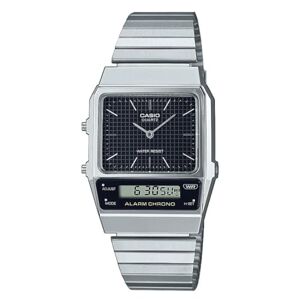Casio Men's Analogue-Digital Quartz Watch with Stainless Steel Strap AQ-800E-1AEF