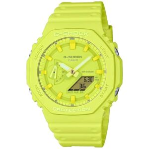 Casio Unisex's Analogue-Digital Quarz Watch with Plastic Strap GA-2100-9A9ER