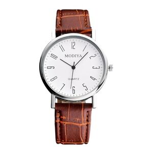 Leadthin Men's Quartz Watch, Men Watches Chronograph Casual Analog Quartz Watch Quartz Movement Watch Belt Strap Wristwatch Gift for Boyfriend Father