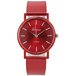 hahuha Watch That Tells You The Time Men's Alloy Wrist Watch Number Quartz Stainless Steel Watches and Ladies' Women Men's Watch W800h-1av