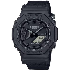 Casio Unisex's Analogue-Digital Quartz Watch with Fabric Strap GA-2100BCE-1AER