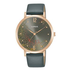 Lorus Unisex's Analog-Digital Quartz Watch with Leather Strap RG294TX9
