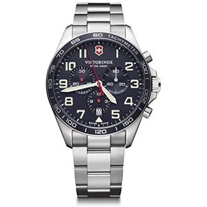 Victorinox Men's Field Force Chronograph - Swiss Made Analogue Quartz Stainless Steel Watch 241857