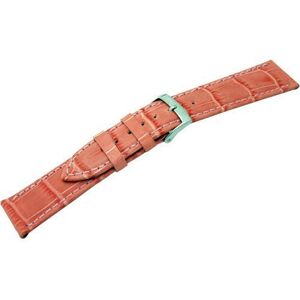 Morellato A01X2269480187CR20 Leather Strap for Unisex Watch BOLLE Pink 20 mm, pink, Strap.