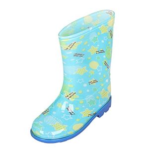 Generic Vegan Shoes Women Wide Width Toddler Rain Boots Baby Rain Boots Short Rain Boots For Toddler Easy On Lightweight Rain Women (Light Blue, 1)