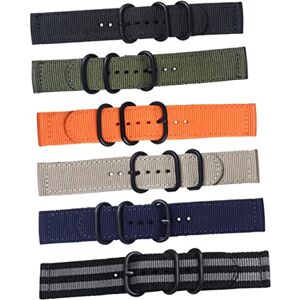 VALICLUD 22mm Watch Strap Mens Wrist Watches Leather Watch Bands for Men 18mm Watch Strap Nylon Watch Straps Watch Straps for Men Vintage Watch Nylon Watch Bands Man Mesh Vegetarian Diet