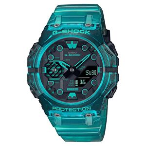 G-Shock Casio Men's GAB001G-2A Clear Green Analog-Digital Watch
