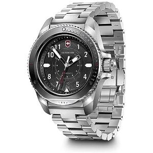 Victorinox Journey 1884 43mm Water Resistant Sapphire Crystal Watch, Black, 43 mm, Quartz Watch