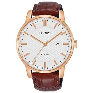 Lorus Unisex's Analog-Digital Quartz Watch with Leather Strap RH978NX9