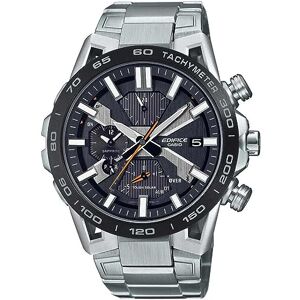 Casio Men's Chronograph Quartz Watch with Stainless Steel Strap EQB-2000DB-1AER