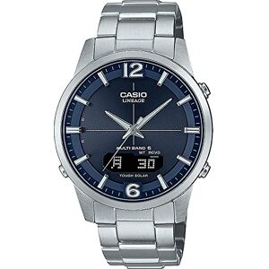 Casio Men's Analogue-Digital Quartz Watch with Stainless Steel Strap LCW-M170D-2AER