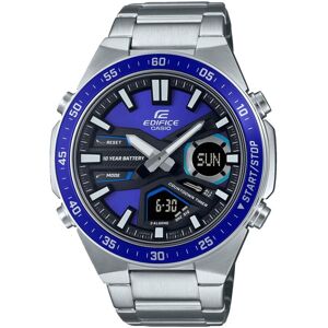 Casio Edifice Mens Silver Watch Efv-C110d-2avef Stainless Steel (Archived) - One Size