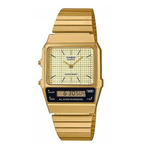 Casio Collection Vintage Mens Gold Watch Aq-800eg-9aef Stainless Steel (Archived) - One Size