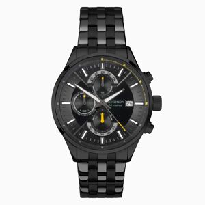Sekonda Sekonda Speed Dual Time Men's Watch   Black Alloy Case & Stainless Steel Bracelet with Black Dial   30111