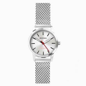 Sekonda Sekonda Nordic Ladies Watch   Silver Case & Stainless Steel Mesh Bracelet with Silver Dial   40488