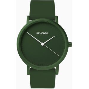 Sekonda Sekonda Palette Ladies Watch   Green Case & Silicone Strap with Green Dial   40553