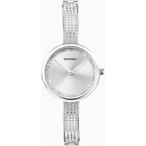 Sekonda Sekonda Aurora Ladies Watch   Silver Alloy Case & Bracelet with Silver Dial   40597